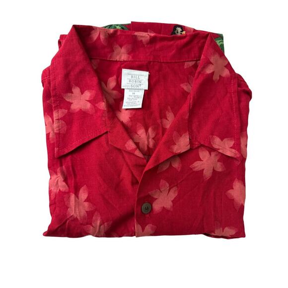 Bill Robinson “Hula Girl” 100% Rayon Hawiian men’s shirt. - Picture 4 of 11